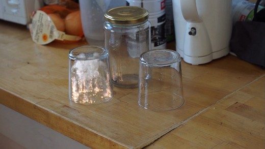 Explosions in jars